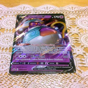 Pokemon Jumbo Oversized Trading Card, Polteageist V